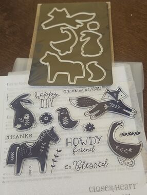 Close to My Heart Stamp & Thin Cuts - Hillside Cottage